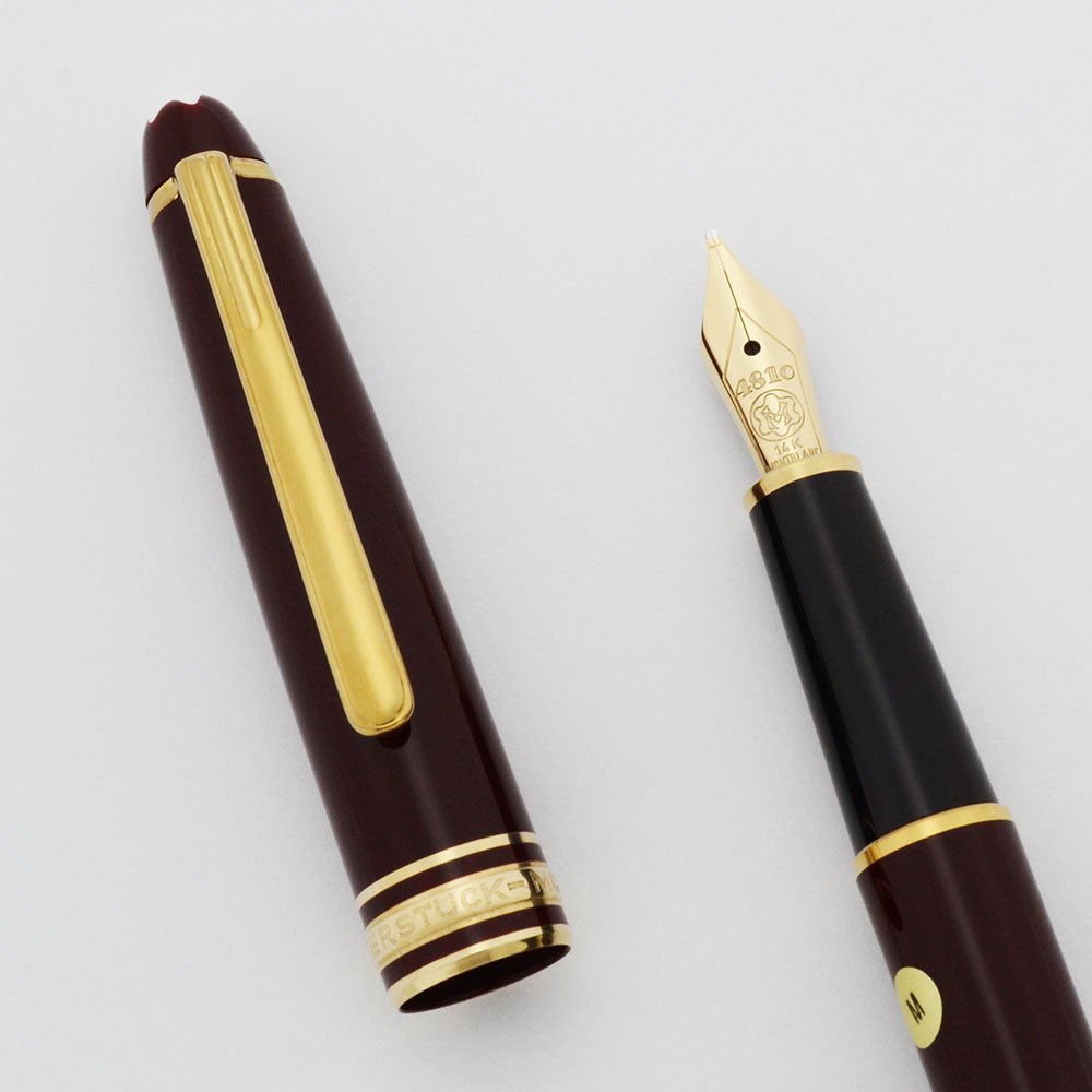 Montblanc Meisterstuck 144R Classique Fountain Pen - Bordeaux